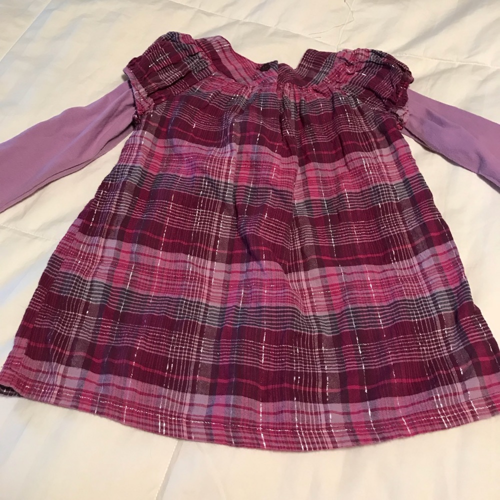 Purple dress with matching bloomers